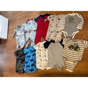 Lot Of 10 Pieces‎ Of 6 Months Boys Clothing